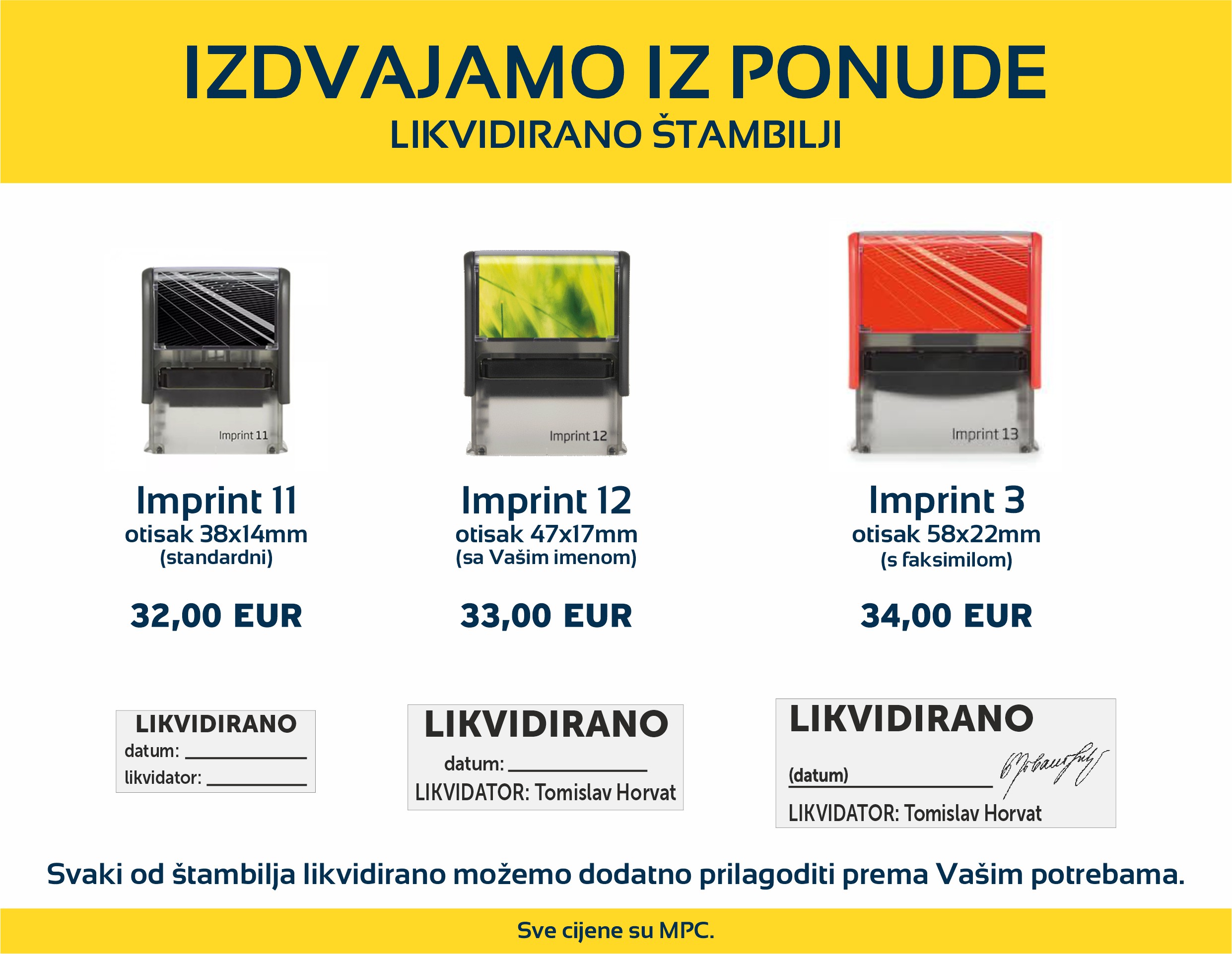 Likvidirano štambilji pečati izrada Likvidirano štambilji pečati izrada